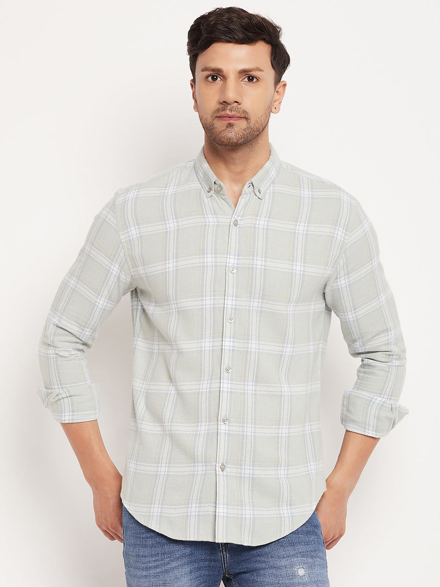 Camla Grey Shirts For Men