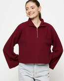 Camla Barcelona Maroon Top