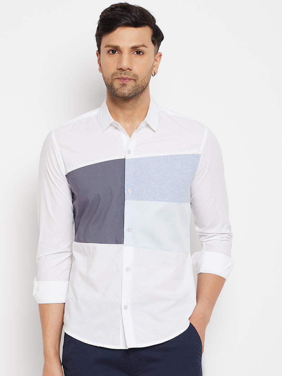 Camla White Shirts For Men
