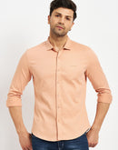 Camla Peach Shirts For Men