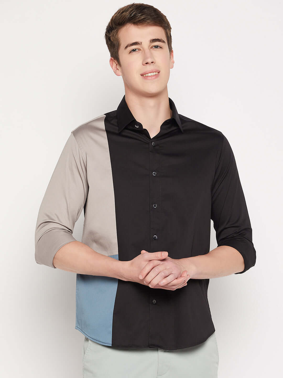 Camla Barcelona Black Shirt For Men