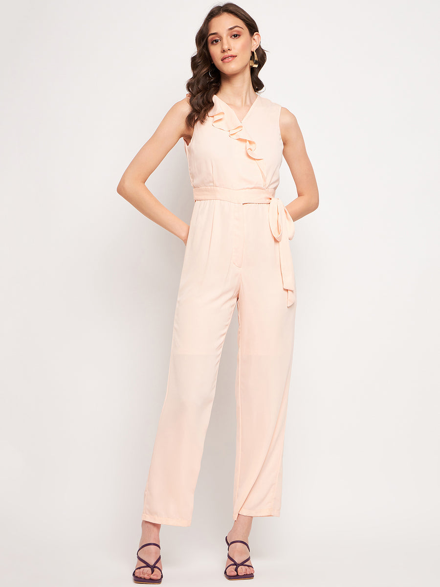 Camla Peach Dress For Women