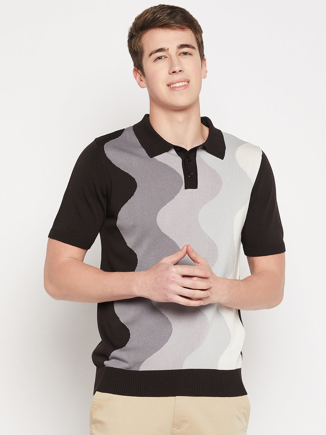 Camla Barcelona Grey Shirt For Men