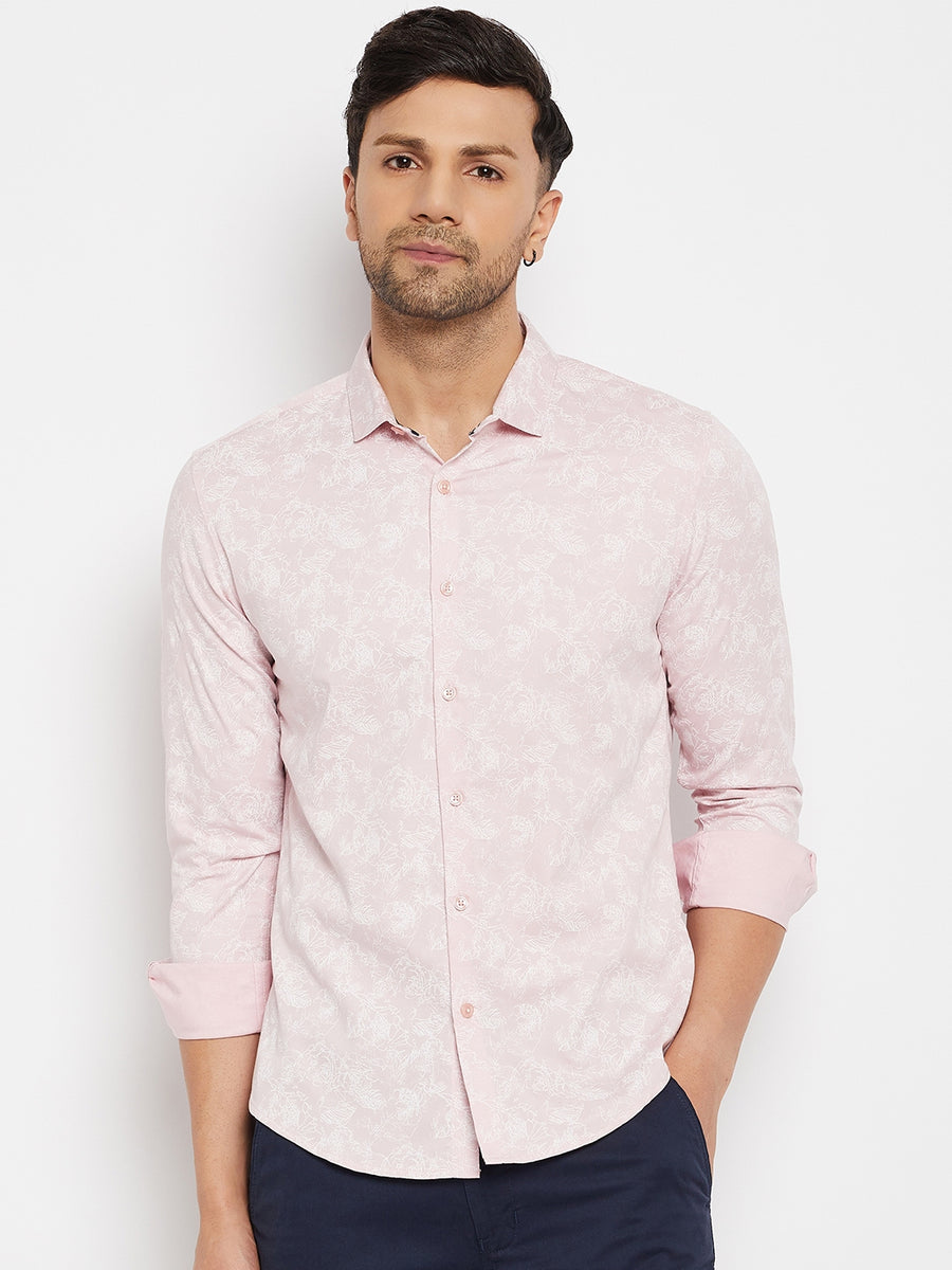 Camla Pink Shirts For Men