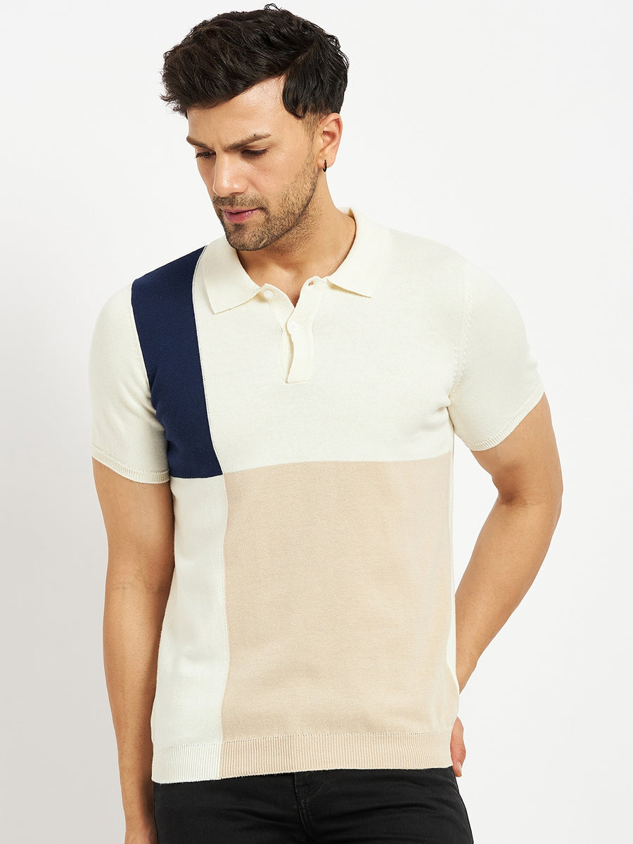 Camla Offwhite T- Shirt For Men