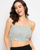 Camla Barcelona Green Top