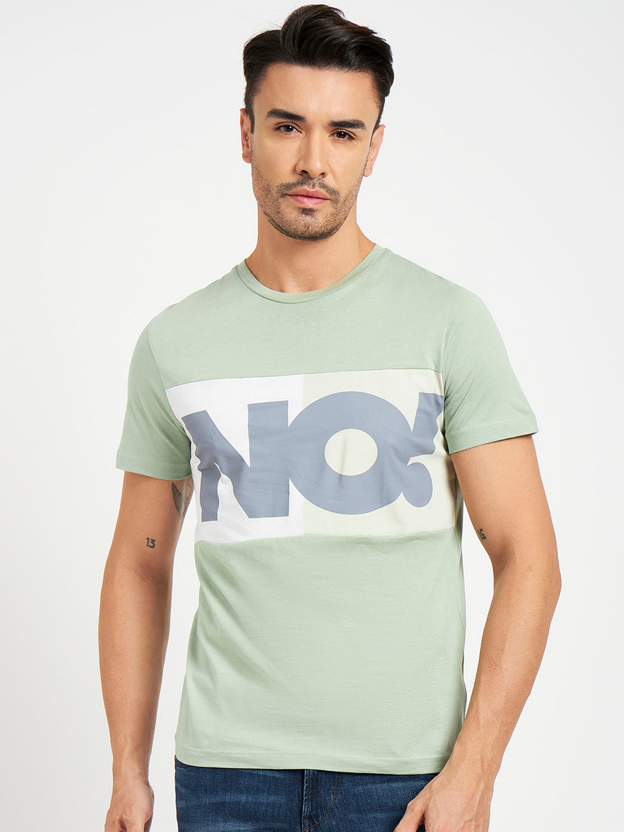 Camla Mint T- Shirt For Men