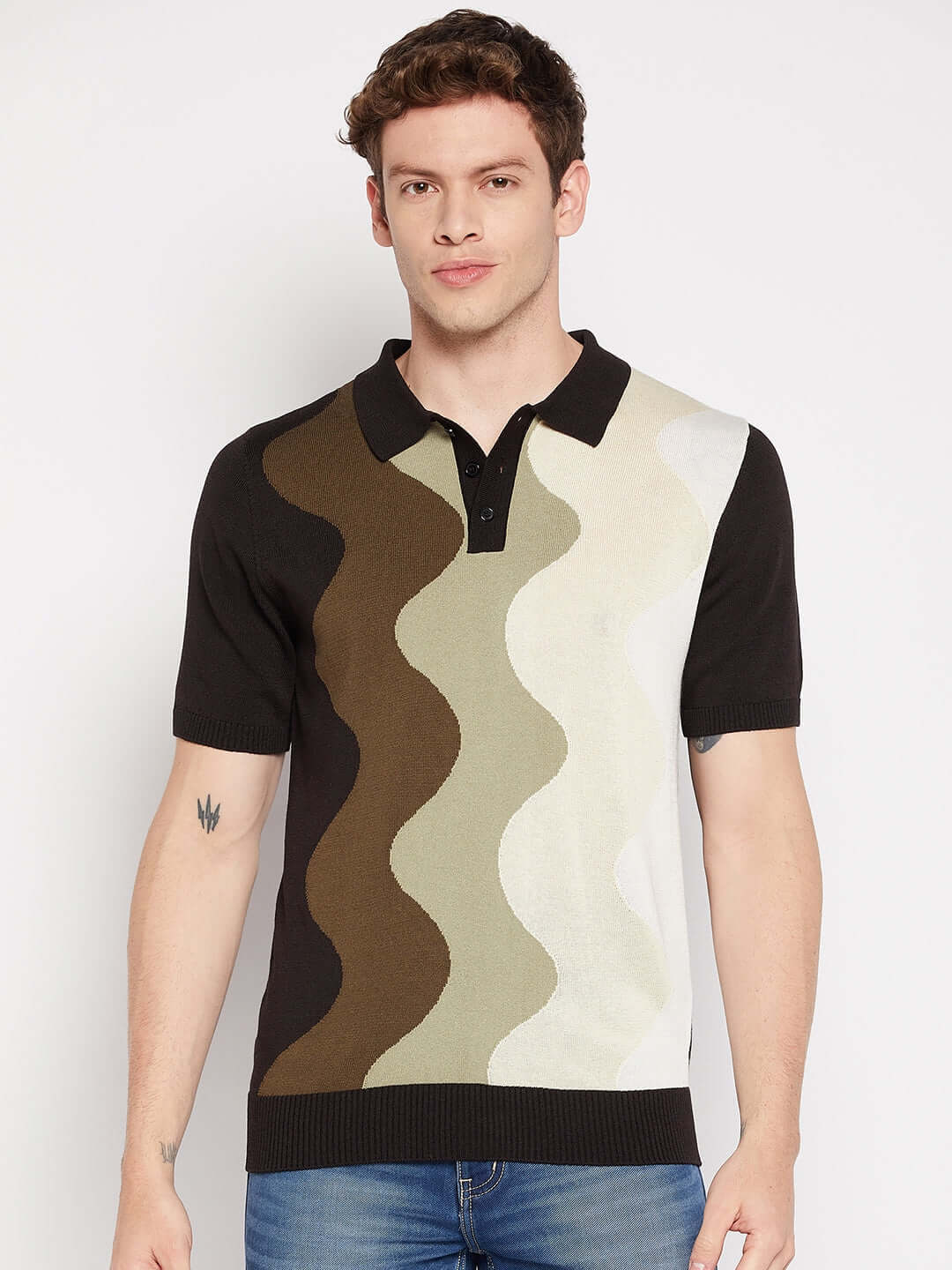 Camla Barcelona Black T-Shirt For Men