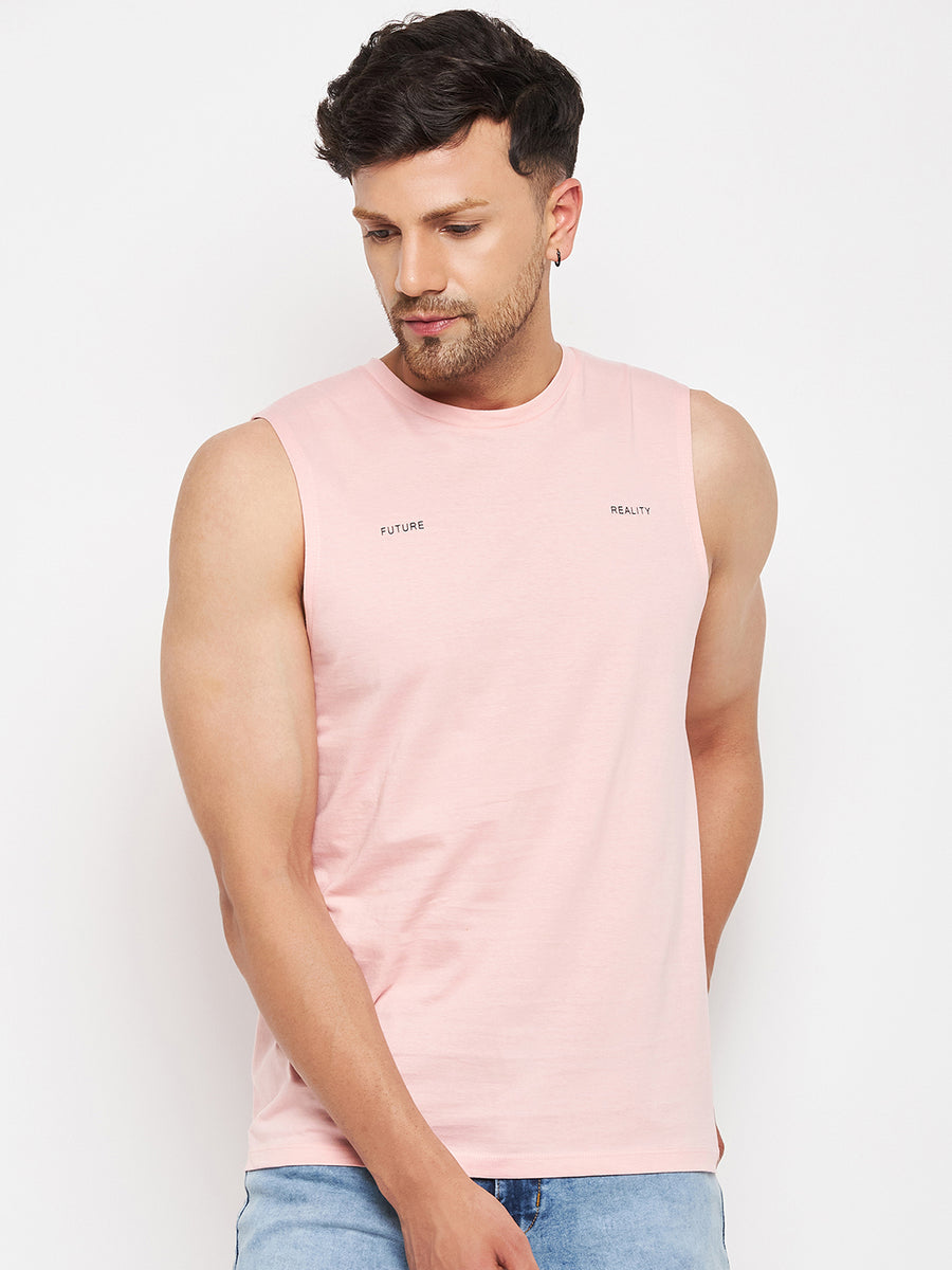 Camla Pink T- Shirt For Men