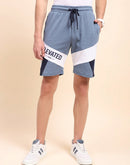 Camla Barcelona Typography Sky Blue Boxer Shorts