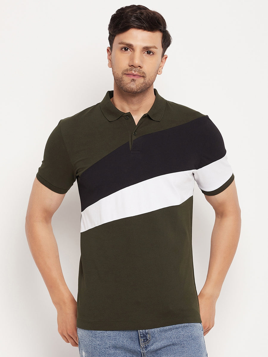 Camla Olive T-Shirt For Men