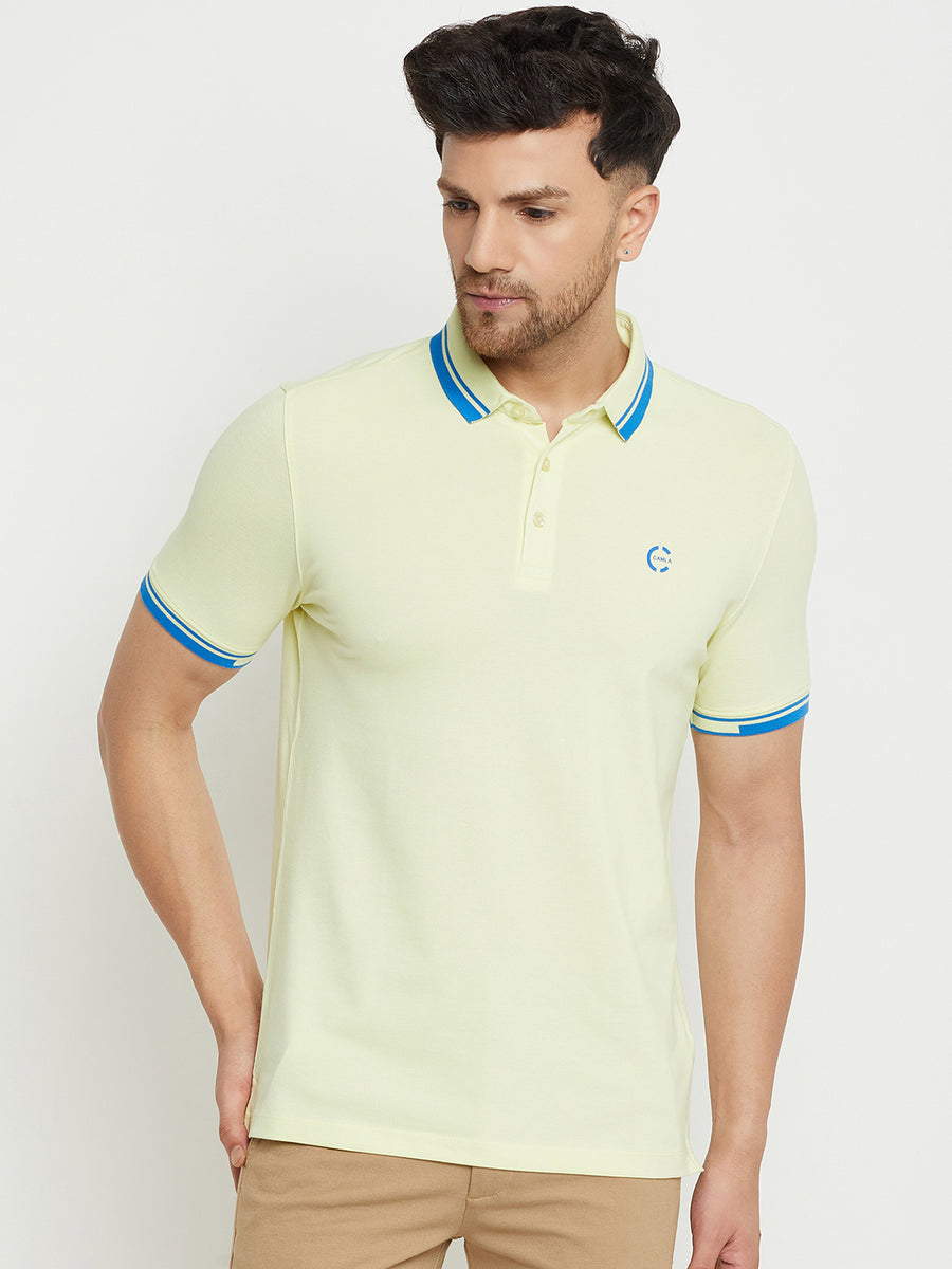 Camla Yellow T-Shirt For Men