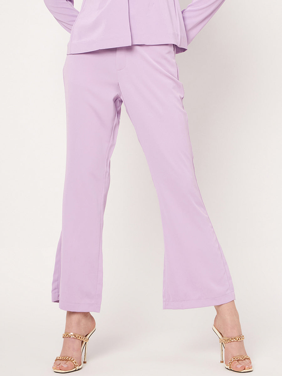 Go Colors Women Solid Purple Ponte Wide Leg Pants S S Buy Go Colors  Women Solid Purple Ponte Wide Leg Pants S S Online at Best Price in  India  Nykaa