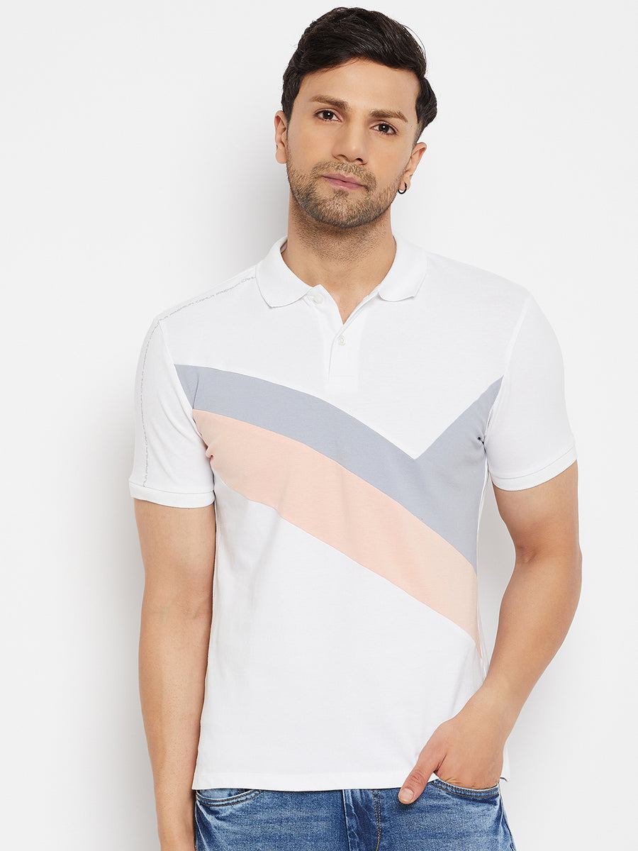 Camla White T- Shirt For Men