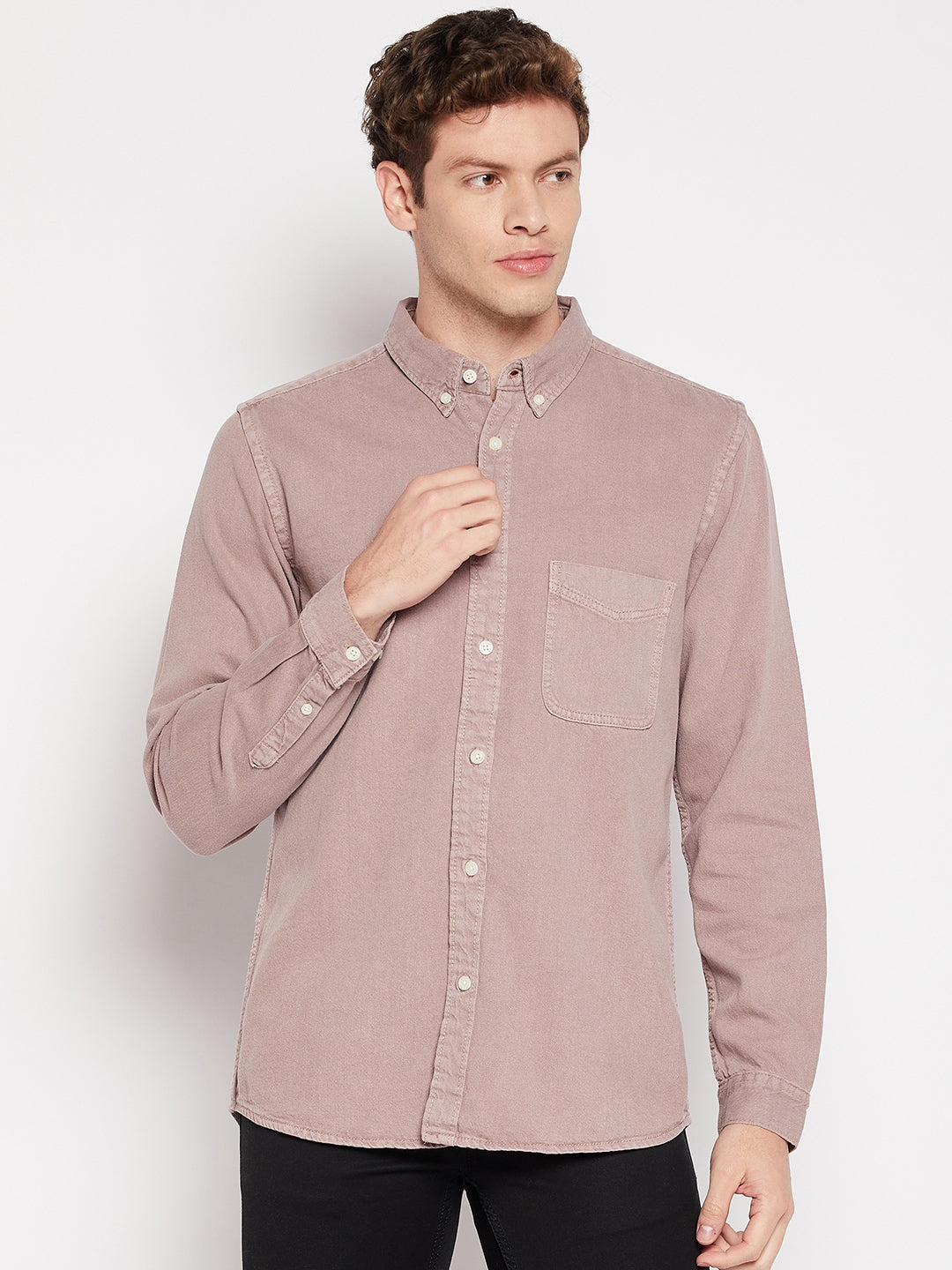 Camla Barcelona Lavender Shirt For Men