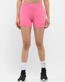 Msecret Typography Pink Running Shorts