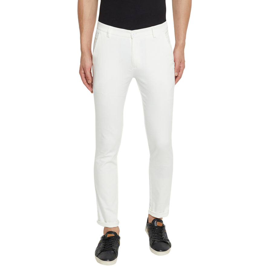 Camla White Trouser For Men
