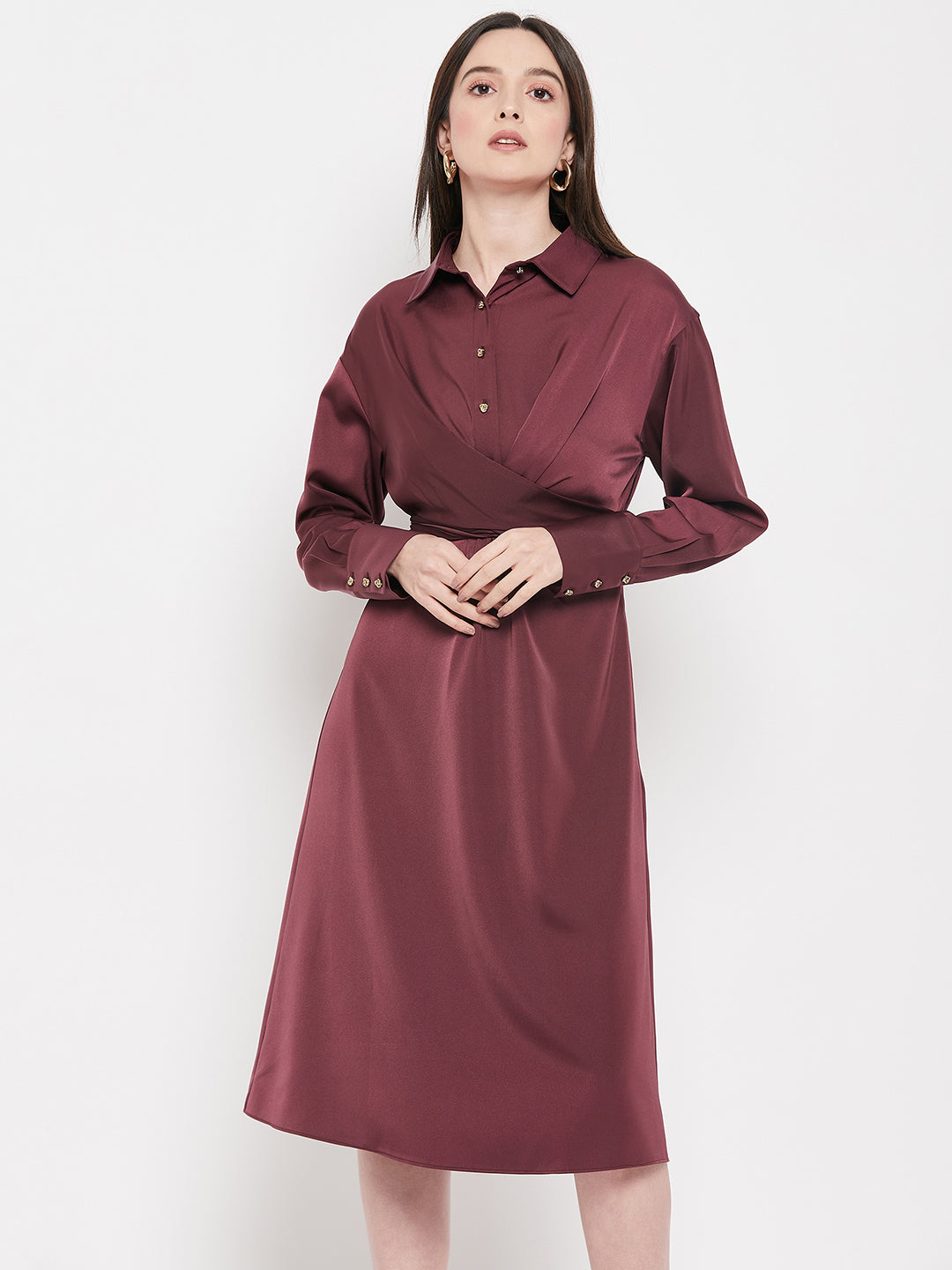 Camla Barcelona Purple Dress For Women