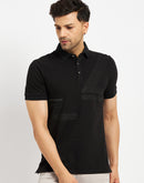 Camla Black T- Shirt For Men