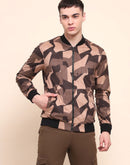 Camla Barcelona Camouflage Varsity Jacket