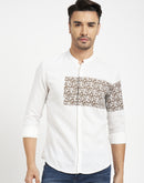 Camla Offwhite Shirts For Men