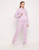 Camla Barcelona Disney Typography Lavender Track Suit