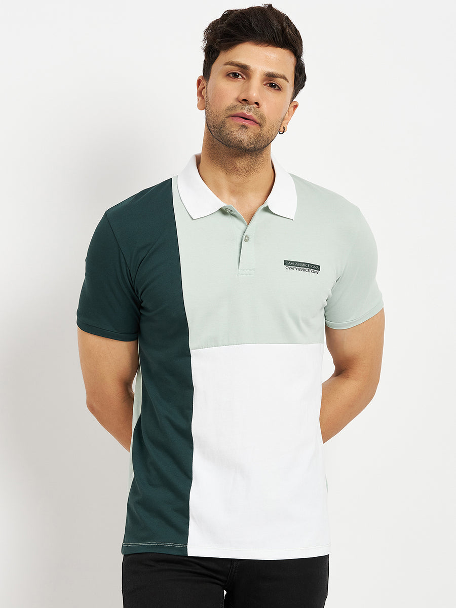 Camla Green T- Shirt For Men