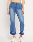 Camla Barcelona Low Rise Light Blue Flared Jeans