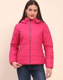 Camla Barcelona Quilted Hot Pink Jacket