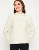 Madame Beige Turtle Neck Sweater