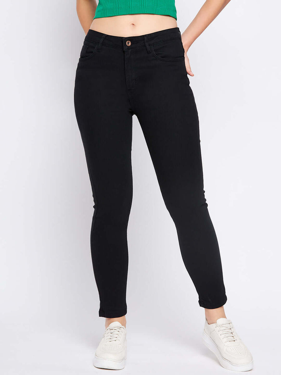 Camla Barcelona Black Skinny Fit Jeans