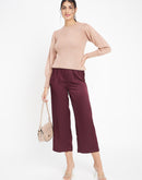 Camla Dustypink Sweater  For Women