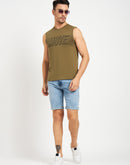 Camla Olivegreen T- Shirt For Men