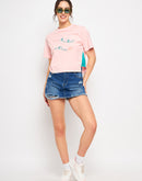 Camla Pink T- Shirt For Women