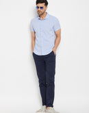 Camla Skyblue Shirts For Men
