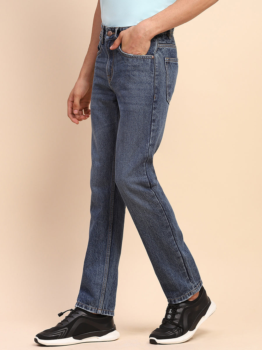 Camla Barcelona Cotton Whiskered Stone Wash Blue Denim