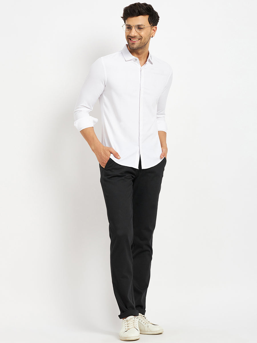 Camla White Shirts For Men