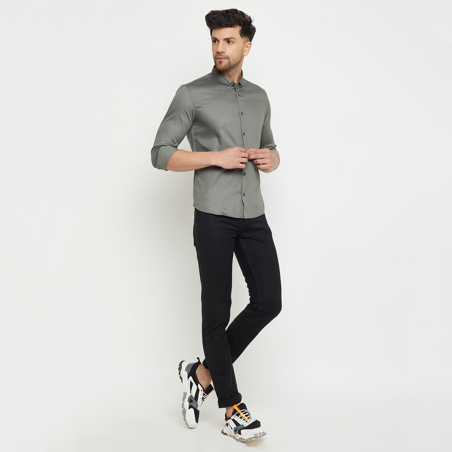 Camla Green Shirt For Men