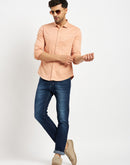 Camla Peach Shirts For Men