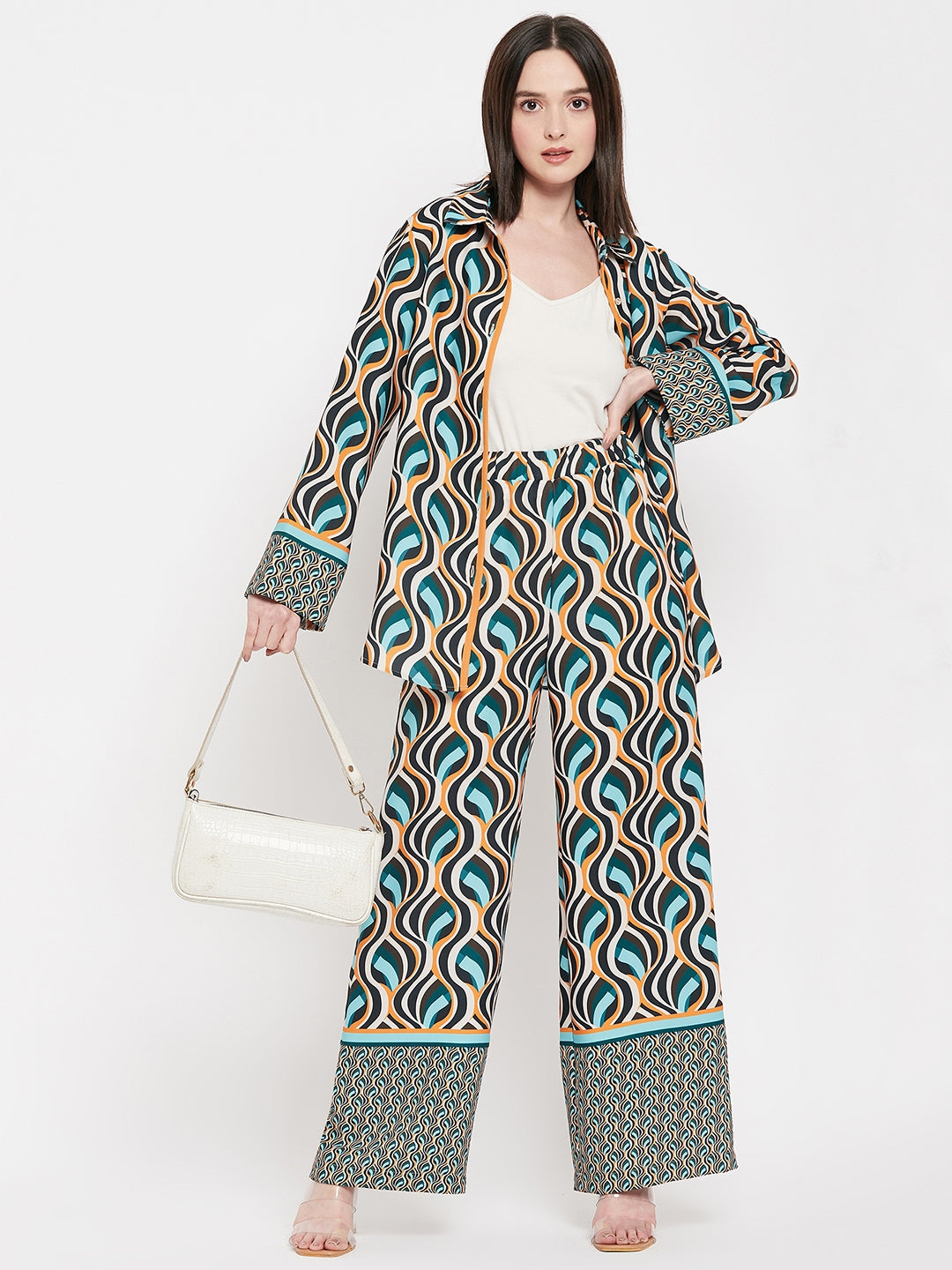 Camla Barcelona Green Ensemble For Women