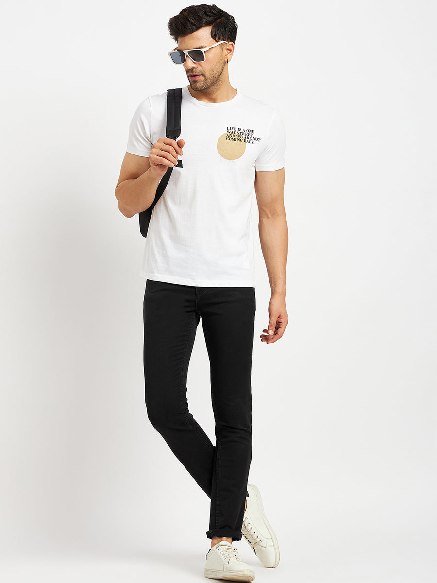 Camla Offwhite T- Shirt For Men