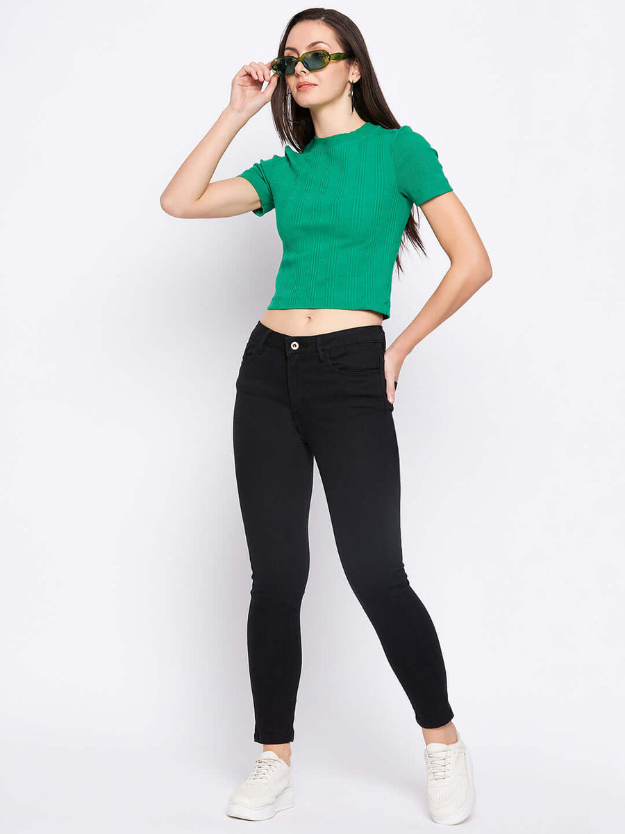 Camla Barcelona Black Skinny Fit Jeans