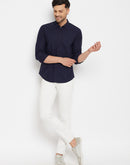 Camla Navy Shirts For Men