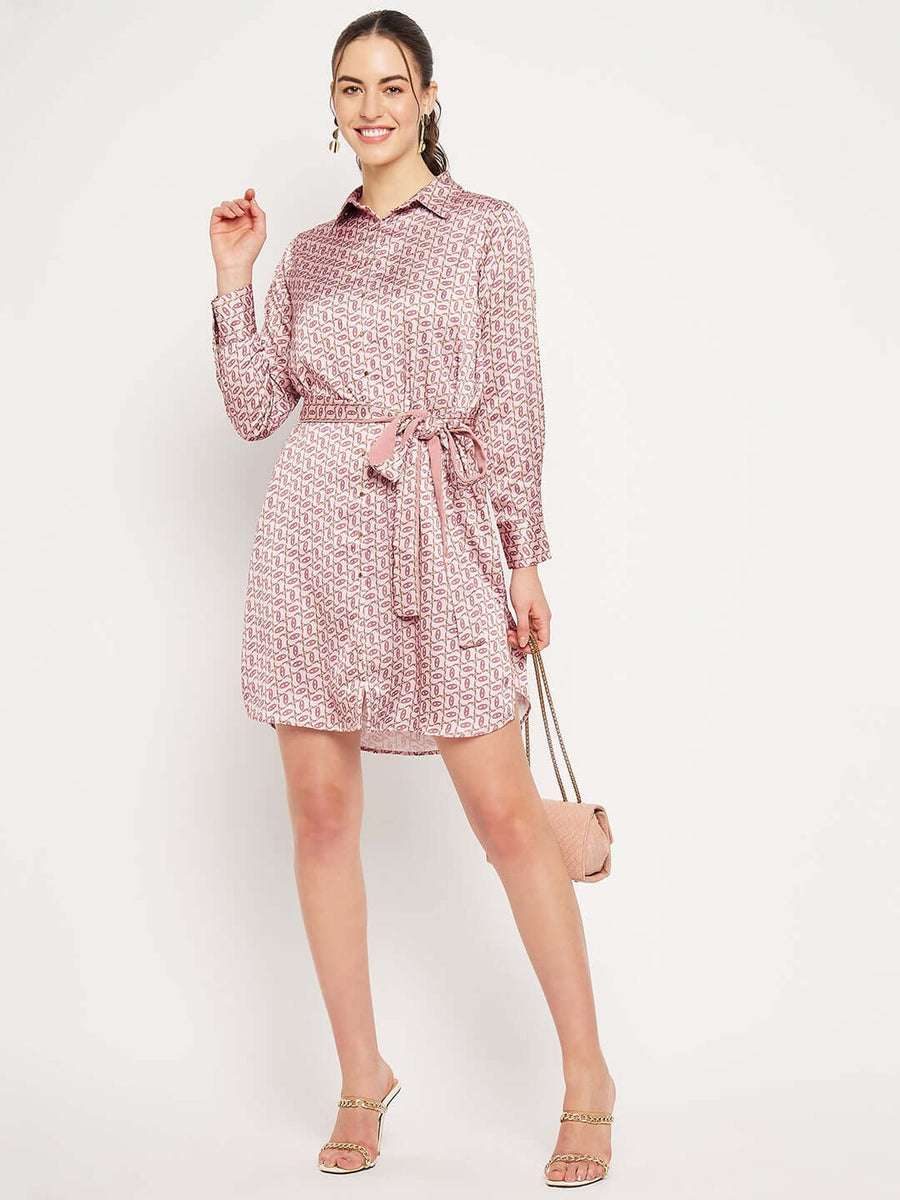 Camla Barcelona Blush Dress For Women