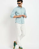 Camla Barcelona Aquagreen Shirts For Men