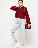 Camla Barcelona Maroon Top