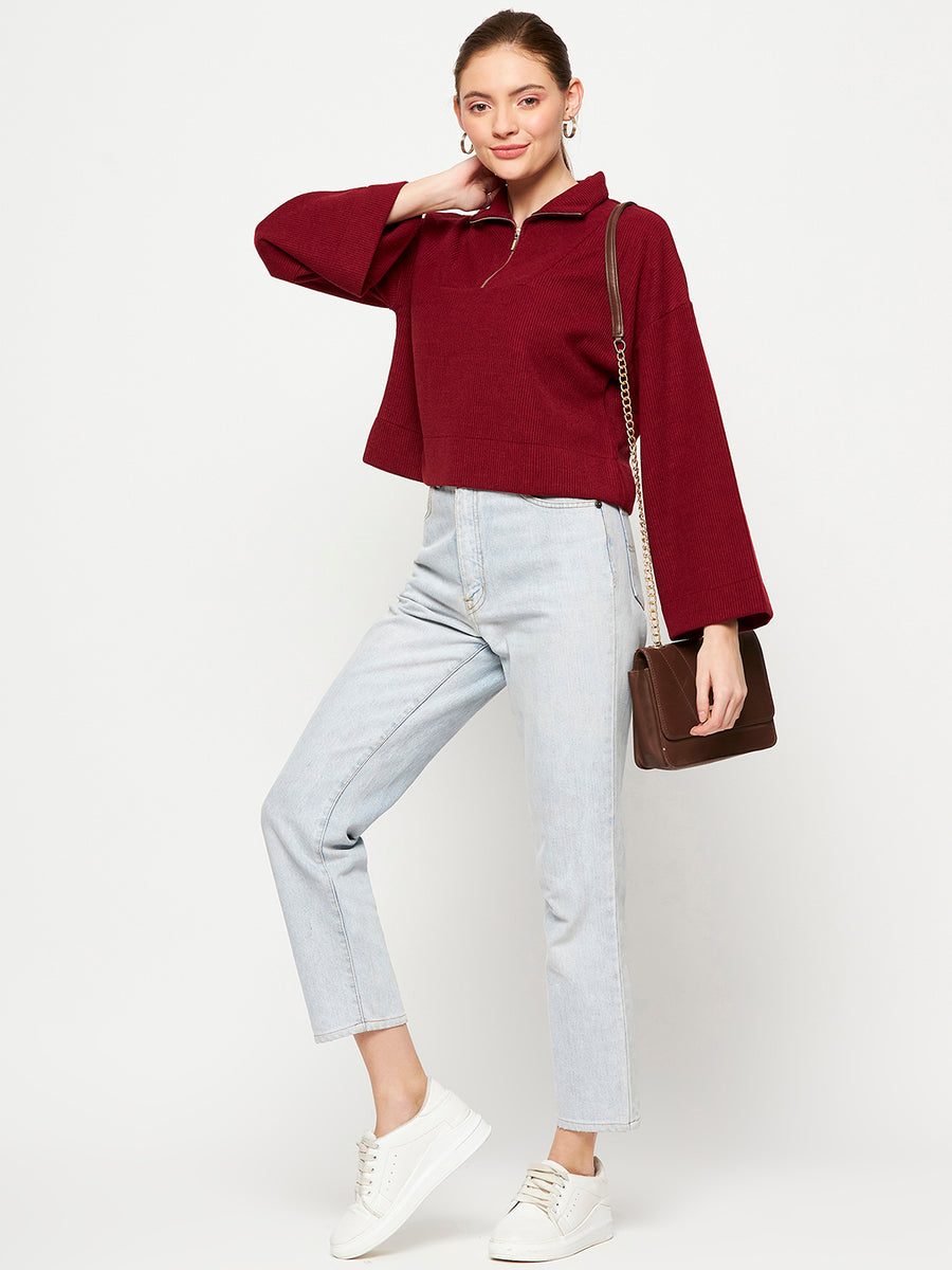 Camla Barcelona Maroon Top