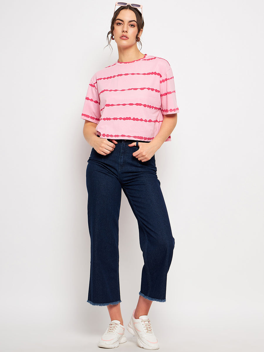 Camla Pink T- Shirt For Women