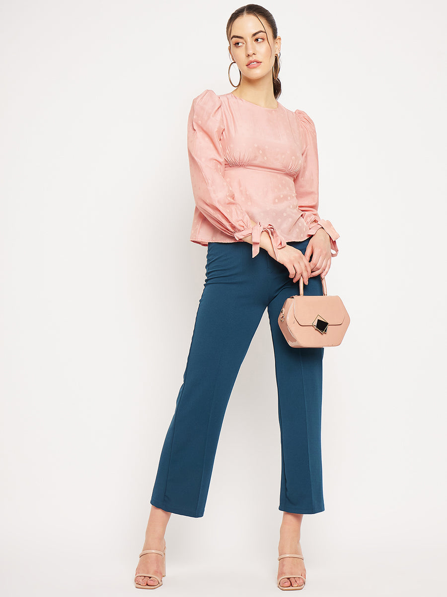 Camla Barcelona Peach Tops For Women