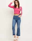 Camla Hotpink Top For Women